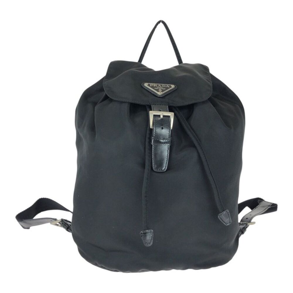 Prada Nylon Tessuto Logo Backpack - image 1